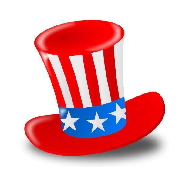 4th of July Hat Clipart Images