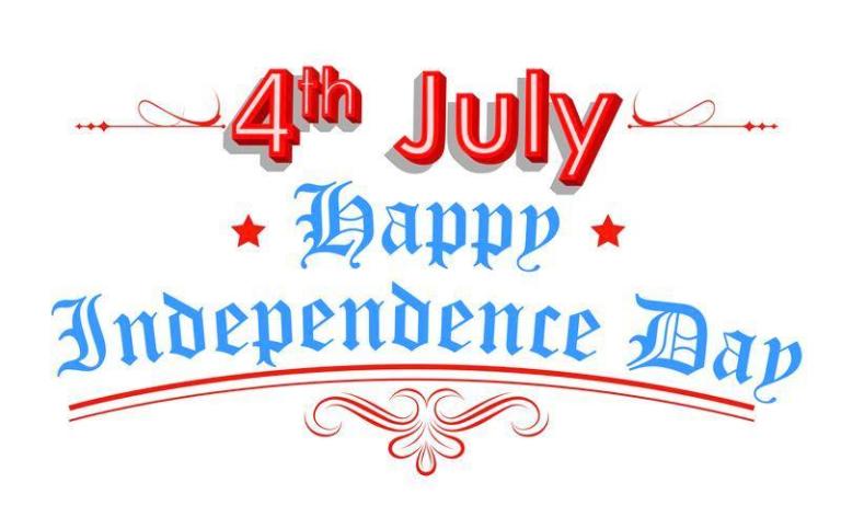 Happy 4th of July Clipart Images