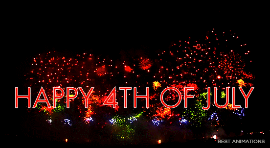 Happy 4th of July Fireworks GIF Images