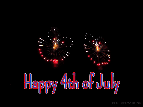 Happy 4th of July Fireworks GIF Photos